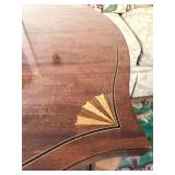 Wonderful Condition and Quality High End BAKER FURNITURE Inlaid Lamp Table w/Drawer