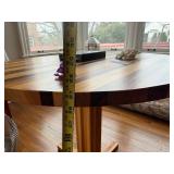 Great Looking Multi-Hardwood Round Table