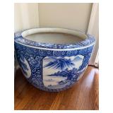 2 Large Vintage Oriental Planters