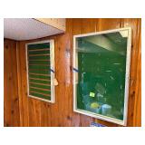 2 Countertop or Wall Display Cases