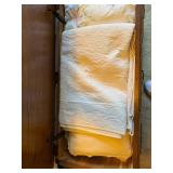 Traditional Oak Blanket Chest Storage Trunk 43x19x21h Good