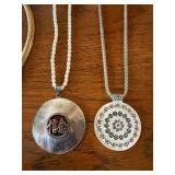 Lot of 5 Fashion Necklaces Pendant Beaded Collar Assorted Styles