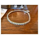 Costume Jewelry Lot Eliot Danori CZ Earrings Rhinestone Bracelet