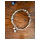 Mixed Costume Jewelry Lot 6 Pc Bracelets Necklaces Pearls Rhinestone