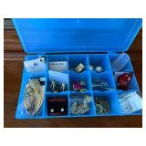 Mixed Vintage Costume Jewelry Lot Trifari Sterling Earrings Pins