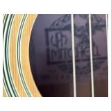 Mitchell MD-10 Acoustic Guitar Natural Dreadnought w/ Stand Good