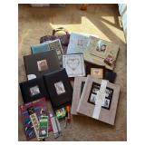 Scrapbook Photo Album Lot Memory Books Supplies Tote Mixed Craft Set