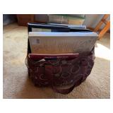 Scrapbook Photo Album Lot Memory Books Supplies Tote Mixed Craft Set