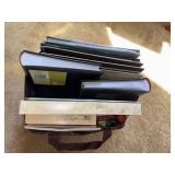 Scrapbook Photo Album Lot Memory Books Supplies Tote Mixed Craft Set