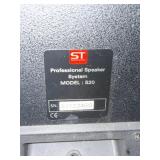 SoundTech S20 Powered Mixer PA Speaker System Lot Untested