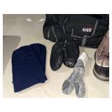 Sorel Joan of Arctic Boots Sz 7 Winter Gear Lot NOBO Bag Mittens