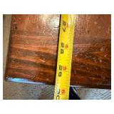 Pair of Rustic Wood End Tables- 3 Drawer Turned Leg Accent Side Table Good