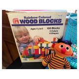 Mixed Preschool Toy Lot Fisher-Price Ernie Blocks Baskets Good