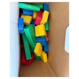 Mixed Preschool Toy Lot Fisher-Price Ernie Blocks Baskets Good