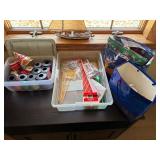 Bulk Gift Wrap & Party Supplies Lot Ribbon Bags Tissue Hallmark