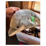 Mixed Plush Toy Lot Ty Beanie Babies Clifford Curious George Puppets