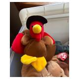 Mixed Plush Toy Lot Ty Beanie Babies Clifford Curious George Puppets