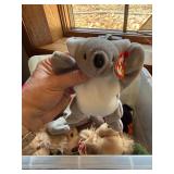 Mixed Plush Toy Lot Ty Beanie Babies Clifford Curious George Puppets