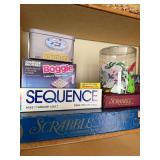 Vintage Board Game Lot w Child