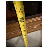 Vintage Oval Gold Gilt Style Wall Mirror Ornate Frame 45 x 24