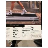 Spirit SR275 Programmable Folding Treadmill w/ Manual Vintage