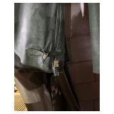 Insulated Chest Waders Rubber Bootfoot Green Size 12 Fair Condition