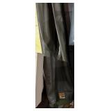 Hodgman Insulated Chest Waders Boot Foot Olive Green Vintage