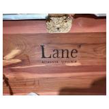 Lane Cedar Hope Chest Blanket Box Dark Wood Colonial Style Good
