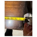 Lane Cedar Hope Chest Blanket Box Dark Wood Colonial Style Good