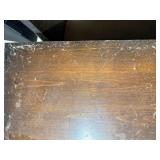 Lane Cedar Hope Chest Blanket Box Dark Wood Colonial Style Good