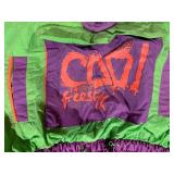 Vintage Stone Ridge Surf Neon Windbreaker Jacket Lot 2 Youth M 7