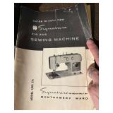 Montgomery Ward Signature Zig Zag Sewing Machine UUR 276 w Case