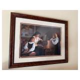 Robert A. Oliva Framed Limited Edition Print Signed Numbered 41/80