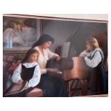 Robert A. Oliva Framed Limited Edition Print Signed Numbered 41/80