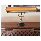 Kimball Console Upright Piano Walnut Finish w/ Bench & Lamp