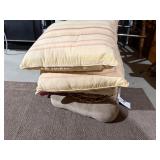 Traditional Wood Table Lamp Twisted Stem Fabric Shade 28in Good