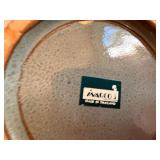 Naolo Thailand Vase & Floral Bird Decorative Tray 2 Pc Decor Lot