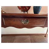 Thomasville Queen Anne Sofa Console Table 60 x 16 One Drawer