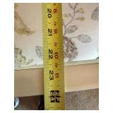 Pair Oval Back Upholstered Host Chairs Floral Fabric Cream Finish