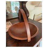 Vintage Decor Lot BLOCK Country Village Plates Floral Plate Wood Basket