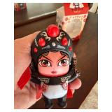 Chinese Opera Panda Flip Face Figure w/ Box I Love China Souvenir Toy