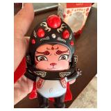 Chinese Opera Panda Flip Face Figure w/ Box I Love China Souvenir Toy