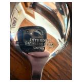 Vintage Interpur Japan Serving Utensils Lot 8 Pc Stainless Silverplate