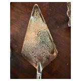 Vintage Interpur Japan Serving Utensils Lot 8 Pc Stainless Silverplate