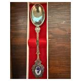 Vintage Rogers Silverplate Flatware Lot in Naken Chest w/ Server