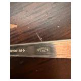 Vintage Rogers Silverplate Flatware Lot in Naken Chest w/ Server