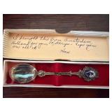 Vintage Rogers Silverplate Flatware Lot in Naken Chest w/ Server