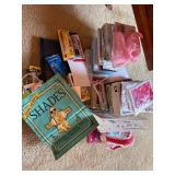 Large Mixed Stationery Office Supply Lot Cards Pens Valentine Craft