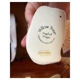 Mixed Figurine Lot Lefton Penguin Willow Tree Bunny Bear Decor 6pc