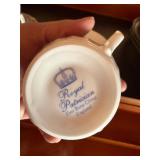 2 Vintage English Bone China Teacup Saucer Sets Royal Patrician